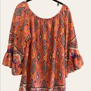 Tunic, Peach colored 